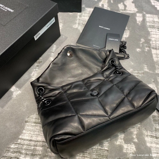 Tony Luxuries PUFFER SMALL BAG YSL CHAIN 0825